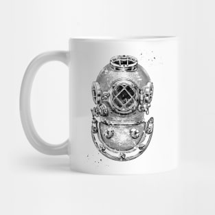 Diving helmet Mug